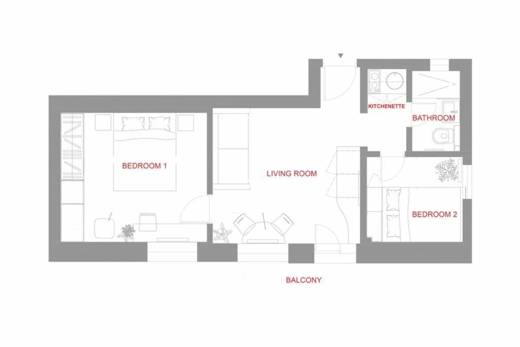 Beautiful - Location - Netflix+balcony Apartamento *